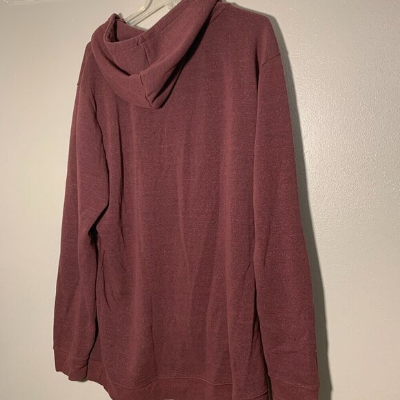 Threads 4 Thought maroon hoodie - Picture 2 of 4